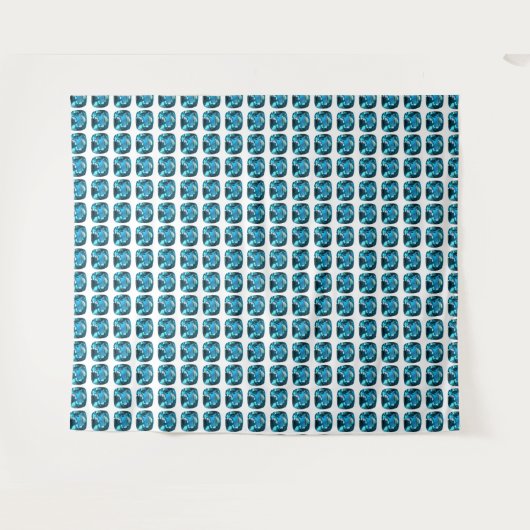 Cyaan Wandkleed (Voorkant (horizontaal))