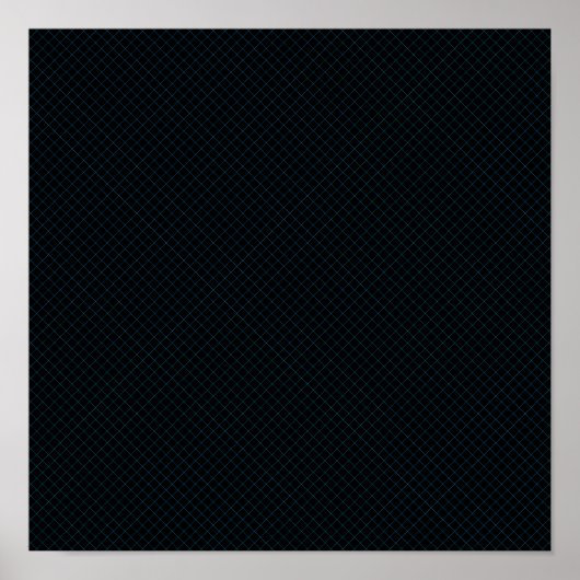 cyaandiamanten naadloos poster (Voorkant)