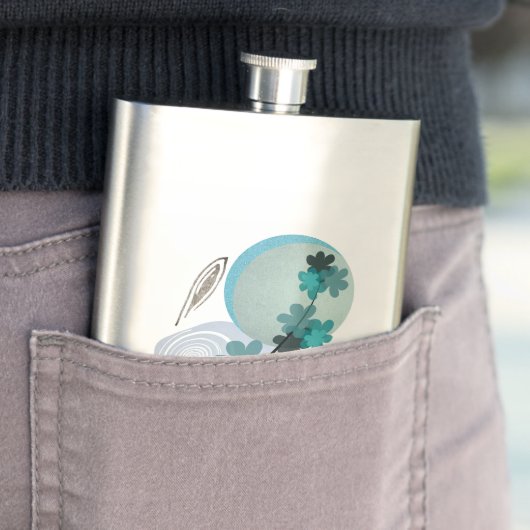 Cyan Boho Flacon (Voorbeeld)