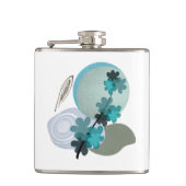 Cyan Boho Heupfles (Voorkant)