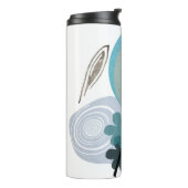 Cyan Boho Thermosbeker (Gedraaid links)