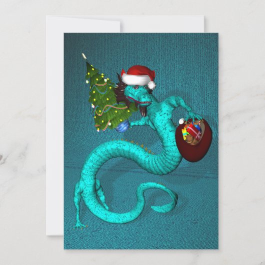 Cyan Dragon Kaart (Voorkant)