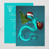 Cyan Dragon Kaart (Voorkant / Achterkant)