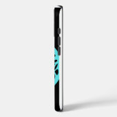 Cyan Fairy op zwarte achtergrond Case-Mate iPhone Case (Achterkant / Links)