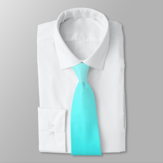 Cyan Necktie Stropdas (Gebonden)