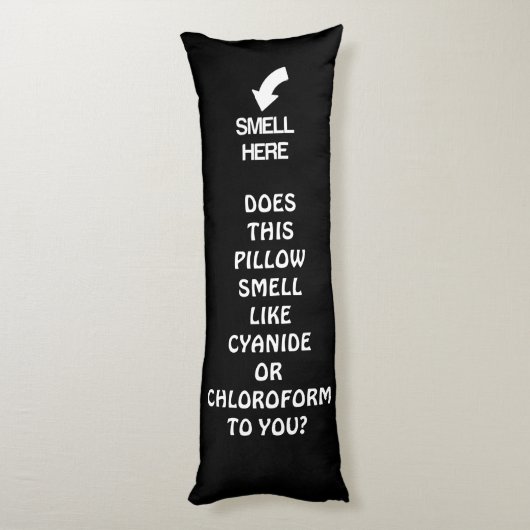 Cyanide- of chloroform grapkussen lichaamskussen (Achterkant (Verticaal))