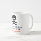 CYANIDE, SUICIDE, POISON KOFFIEMOK (Voorkant rechts)