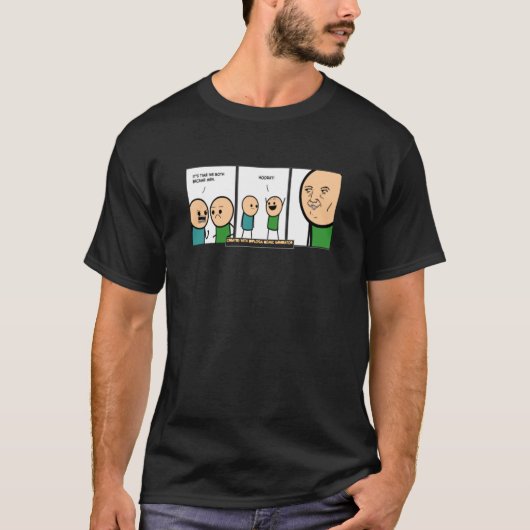 Cyanidegeluk geïnspireerd door T-. T-shirt (Voorkant)
