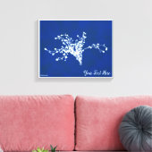 Cyano Print bessen (Insitu (Woonkamer))