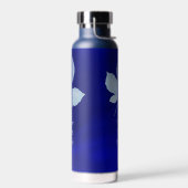 Cyano Print Braam Bladeren Waterfles (Links)