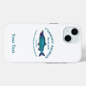 Cyanotic Salmon Bar en Grill Case-Mate iPhone Case (Achterkant (horizontaal))