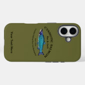 Cyanotic Salmon Bar en Grill Case-Mate iPhone Case (Achterkant (horizontaal))