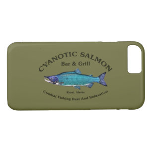 Cyanotic Salmon Bar en Grill iPhone 8/7 Hoesje