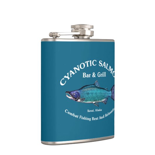 Cyanotic Salmon Bar en Grill Heupfles (Rechts)