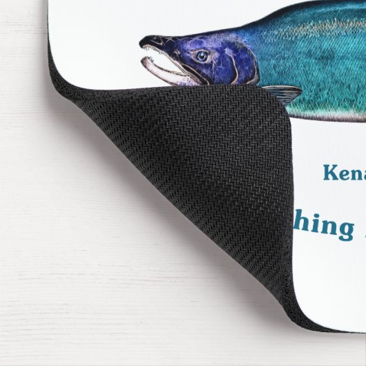 Cyanotic Salmon Bar en Grill Muismat (Hoek)