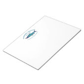 Cyanotic Salmon Bar en Grill Notitieblok (Schuin)