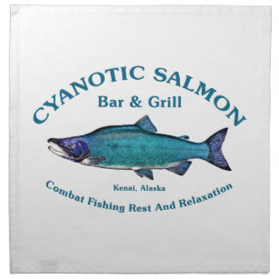 Cyanotic Salmon Bar en Grill Servet
