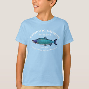 Cyanotic Salmon Bar en Grill T-shirt