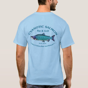 Cyanotic Salmon Bar en Grill T-shirt