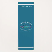 Cyanotic Salmon Bar en Grill Yogamat (Voorkant)