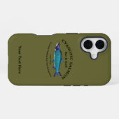 Cyanotic Salmon Bar & Grill iPhone 16 Hoesje (Achterkant horizontaal)