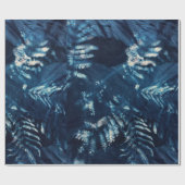 Cyanotype inpakpapier Mimosa/varn (Vlak)