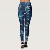 Cyanotype Leggings (Achterkant)
