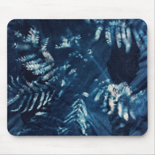 Cyanotype Mousepad - Mimosa Tree Muismat