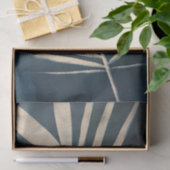 Cyanotype Palmblad Cadeaupapier Tissuepapier (Geschenk)