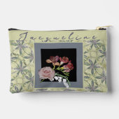 Cyanus Flower Print Cut Naaizak Etui (Achterkant)