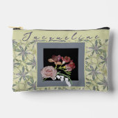 Cyanus Flower Print Cut Naaizak Etui (Voorkant)