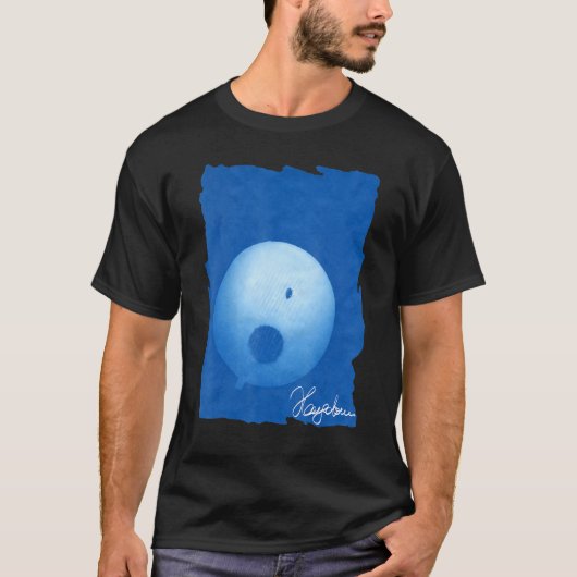 Cyaunografie Motorfietlamp Mode Vrouwen Man Blu T-shirt (Voorkant)
