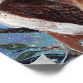 Cybele godin van natuur kunst door Renee Lavoie Poster (Hoek)