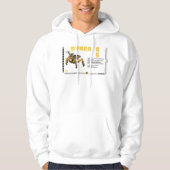Cyber 05 Mech Robot Design Hoodie (Voorkant)