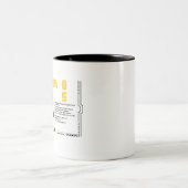 Cyber 05 Mech Robot Design Tweekleurige Koffiemok (Center)