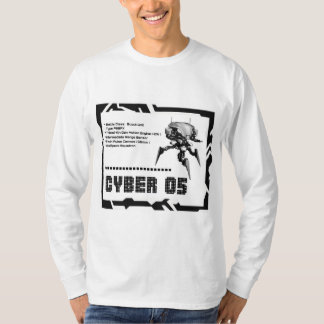Cyber 05 Mech robot ontwerp T-shirt