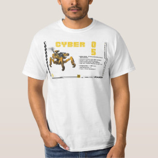 Cyber 05 Mecha Robot Design T-shirt