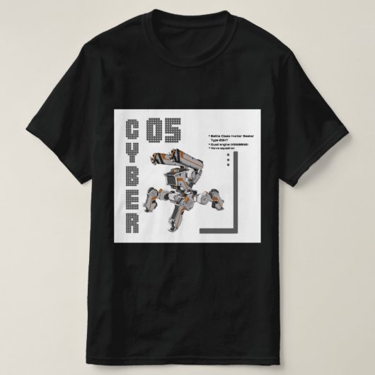 Cyber 05 t-shirt (Design voorkant)