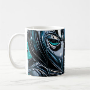 Cyber Abstract Koffie Koffiemok