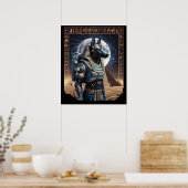 Cyber Anubis: de oude bewaker van de sterren Poster (Keuken)