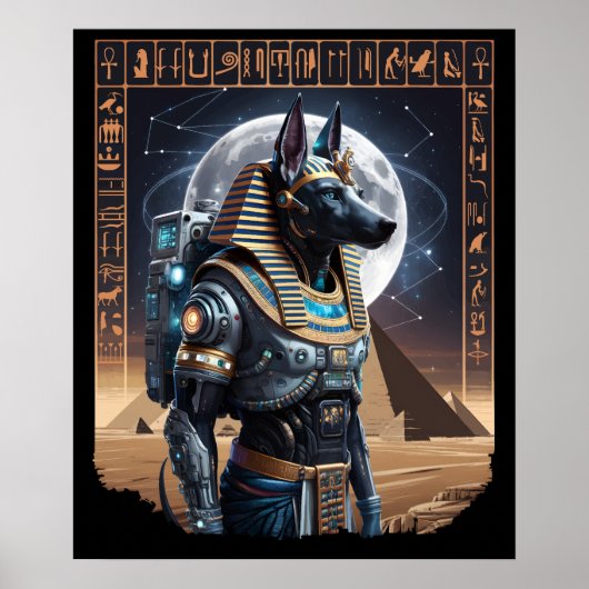 Cyber Anubis: de oude bewaker van de sterren Poster (Voorkant)