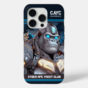 Cyber Ape Jacht Club lg iPhone 15 Pro Case