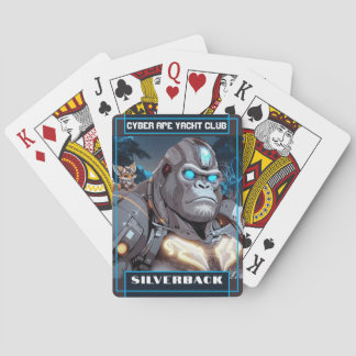 Cyber Ape Yacht Club - Silverback Speelkaarten