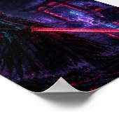 Cyber Armored Samurai Poster (Hoek)