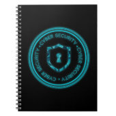 CYBER BADGE BADGE SEAL NOTITIEBOEK (Voorkant)