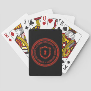 CYBER BADGE BADGE SEAL POKERKAARTEN