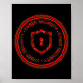 CYBER BADGE BADGE SEAL POSTER (Voorkant)