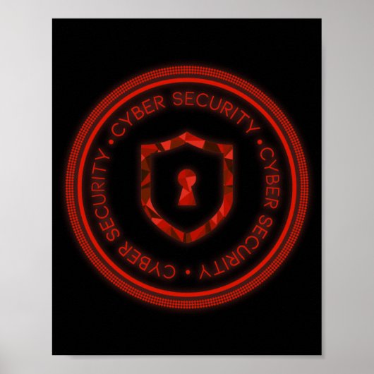 CYBER BADGE BADGE SEAL POSTER (Voorkant)