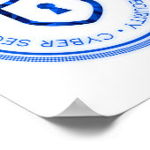CYBER BADGE BADGE SEAL POSTER (Hoek)