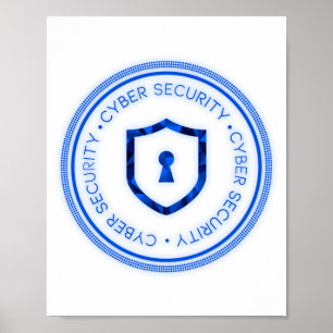 CYBER BADGE BADGE SEAL POSTER